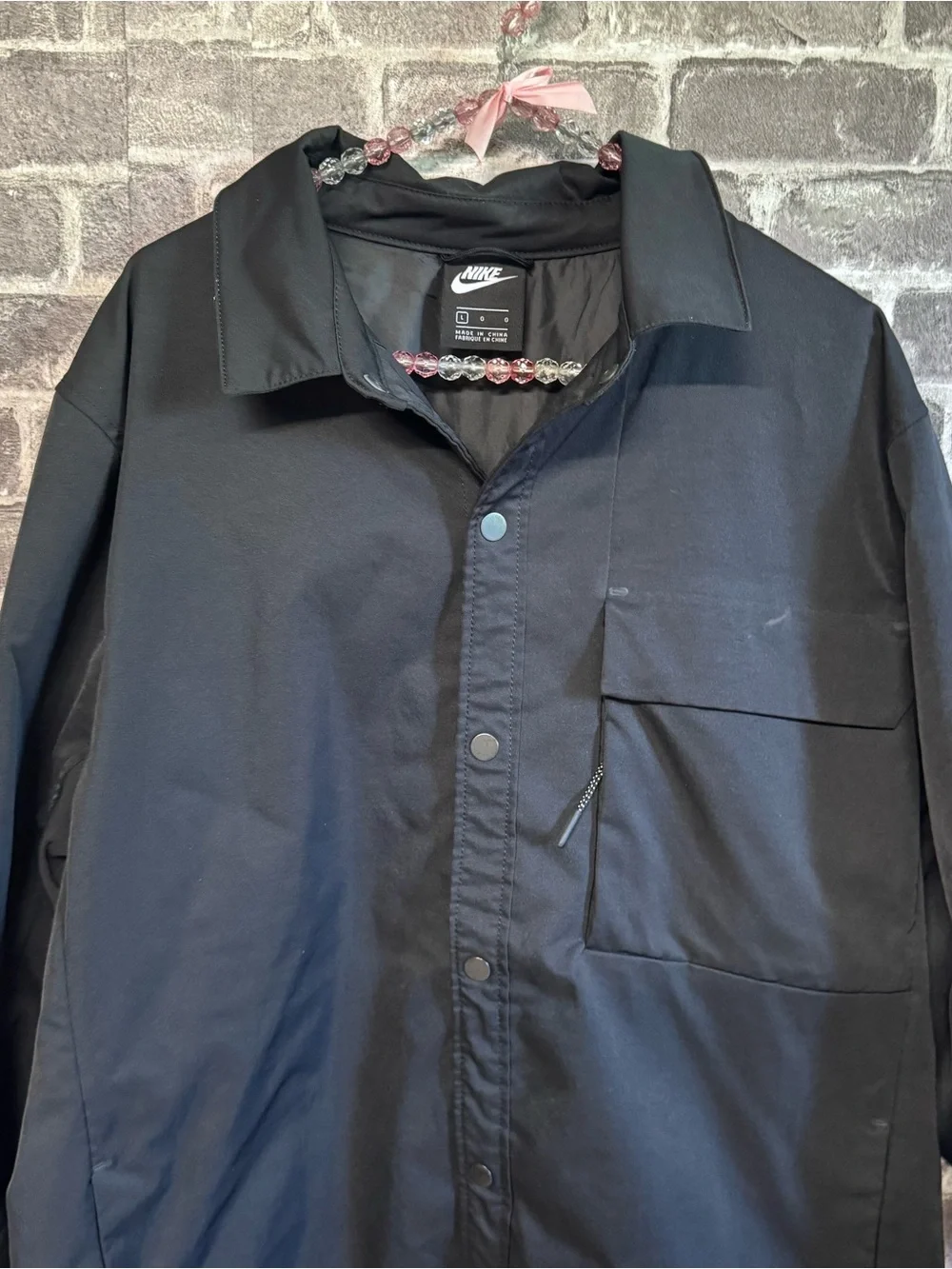 Nike SB Jacket coat Insulated Black Heavy Duty